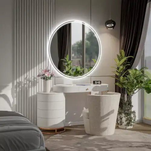Miroir avec éclairage LED de 120 cm et installation pratique