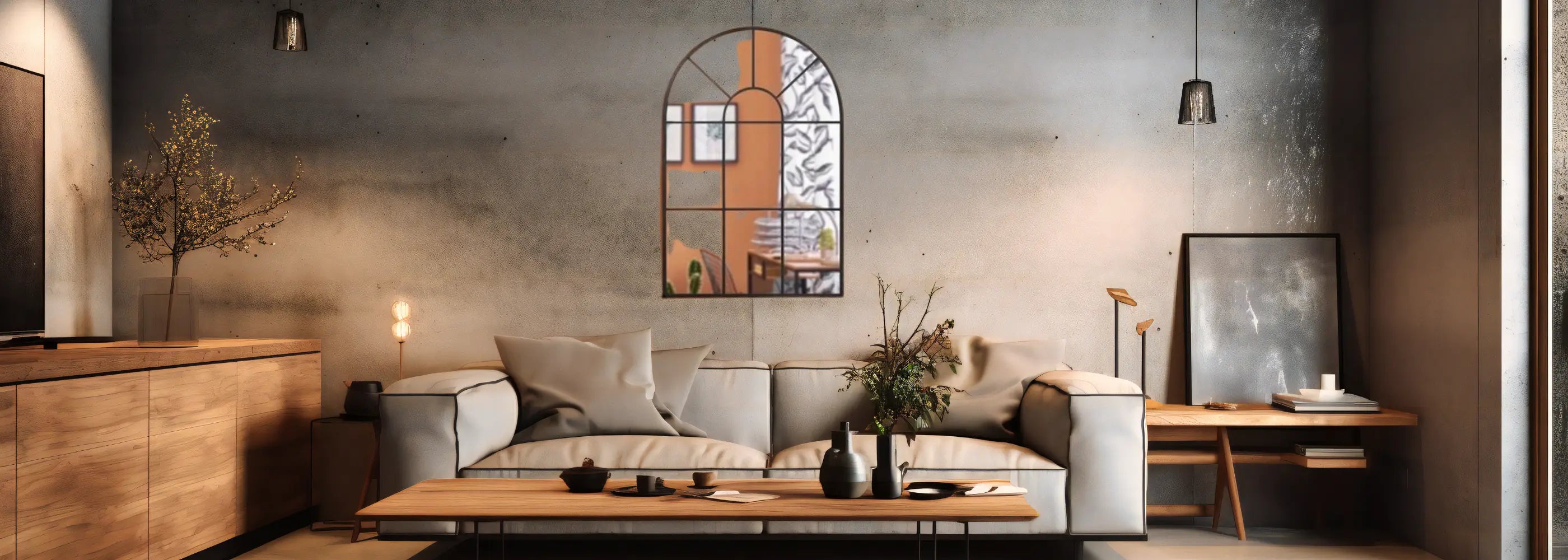 Collection de Miroirs Industriels et Miroirs Verrière Signée Miroir France.