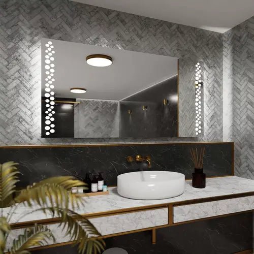 Miroir Salle de Bain 140 cm Rectangulaire - Miroir France