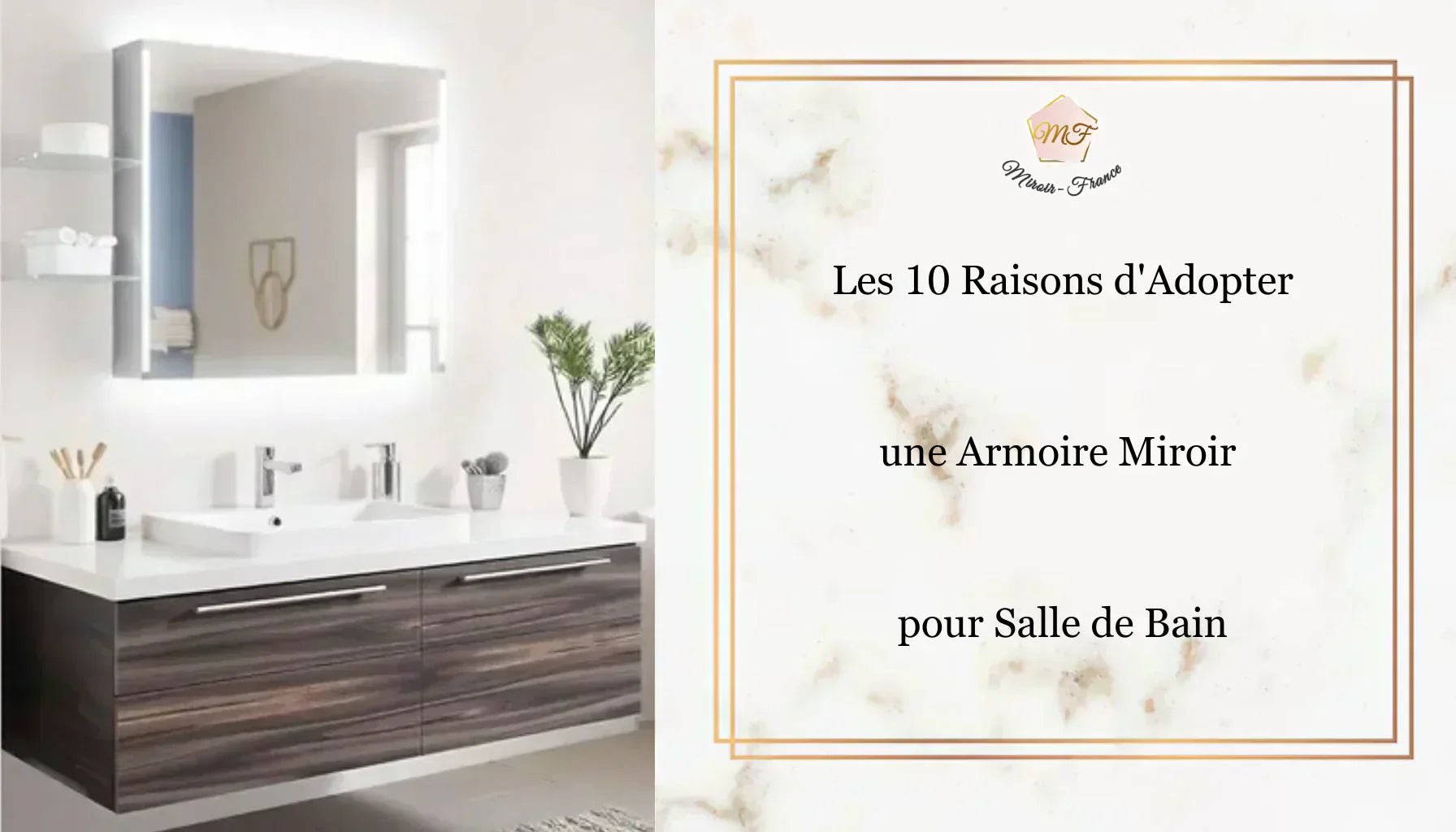 Les 10 Raisons d'Adopter une Armoire Miroir pour Salle de Bain - Image Discover optimisée