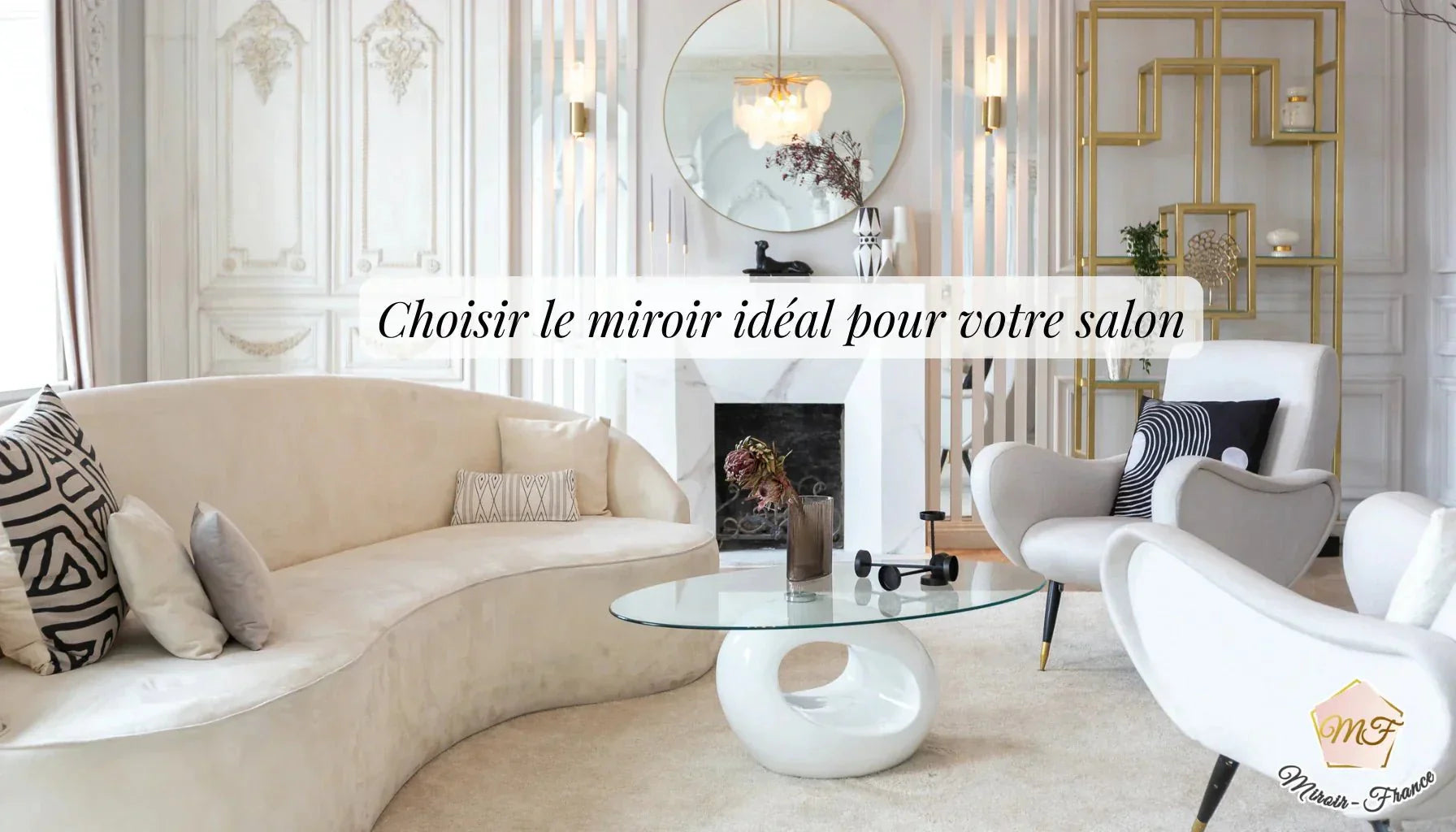 Choisir le Miroir Idéal pour le Salon - Image Discover optimisée