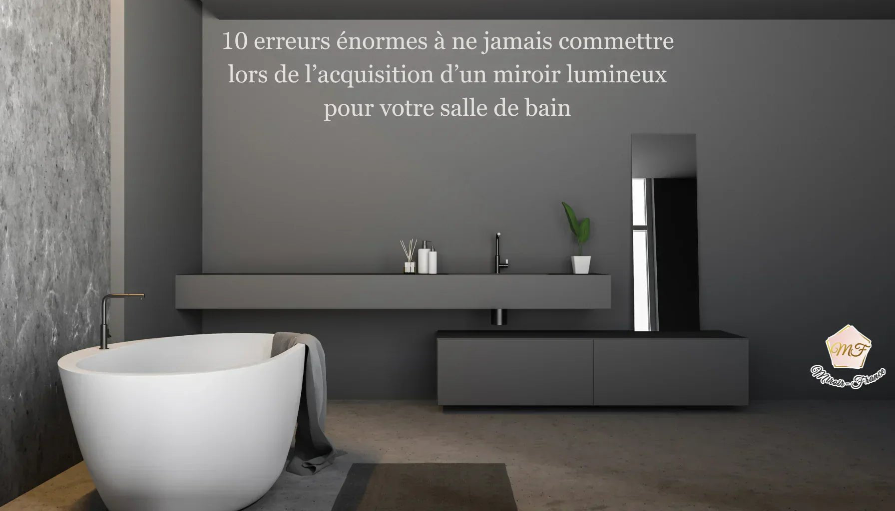 10 Erreurs à Éviter avec un Miroir Lumineux Salle de Bain - Image Discover optimisée