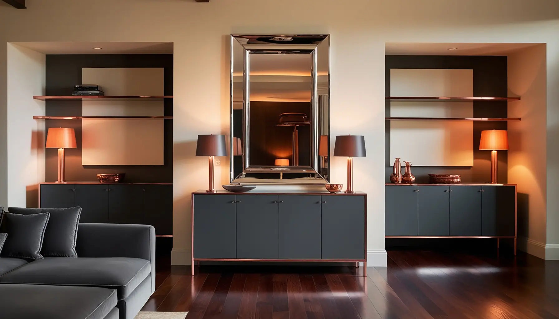 Pourquoi mettre un miroir dans le salon ?