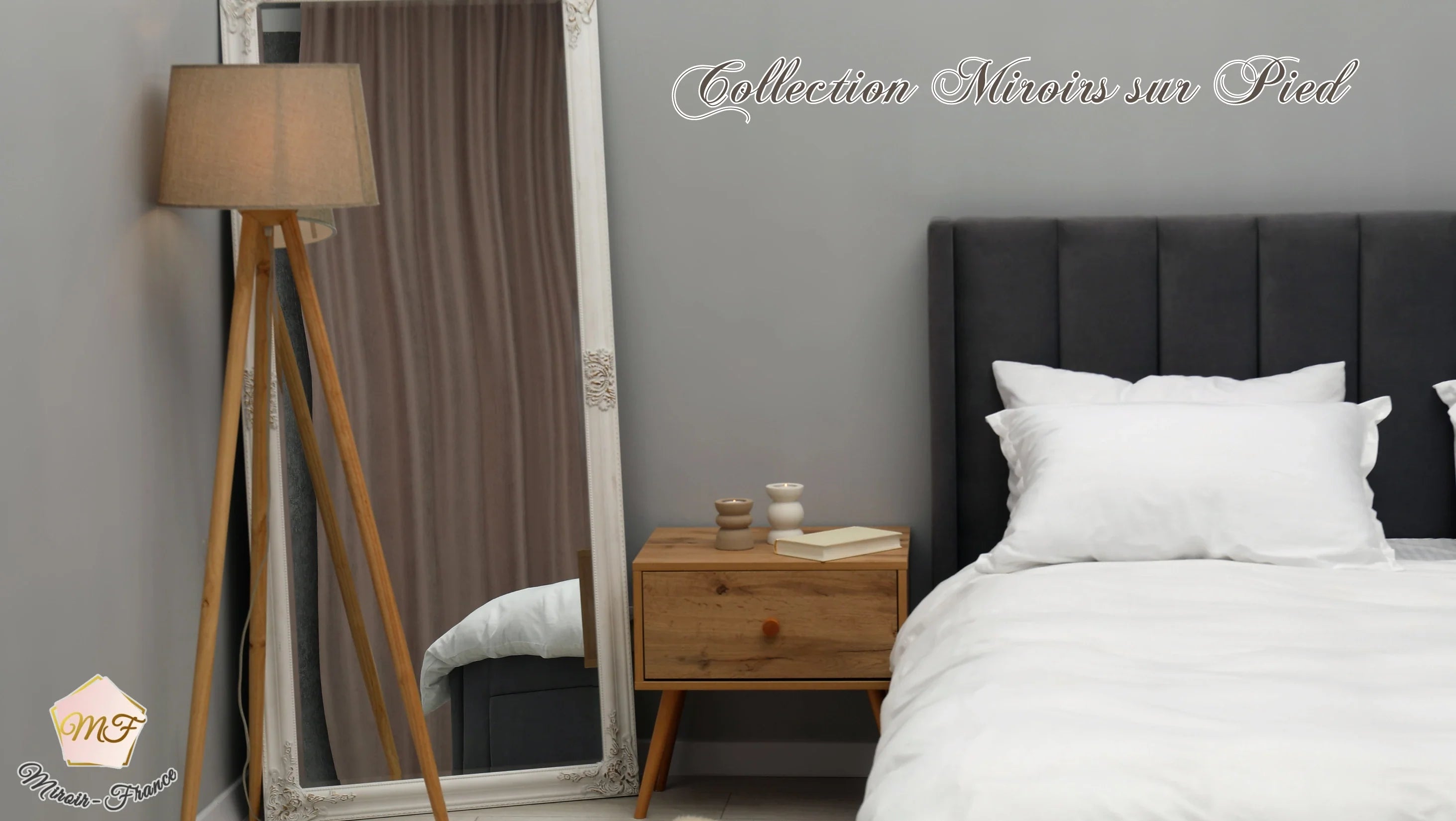 Grand Miroir Sur Pied