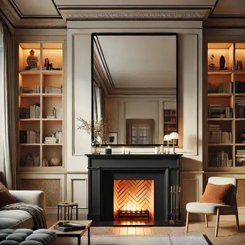 Rectangular Black Mirrors - Trendy and Sober