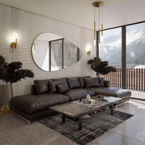 Design-Wandspiegel 120x70 cm – für Flur und Wohnzimmer