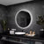 Miroir rond de 120 cm avec lumière adaptative et technologie anti-buée