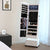 Armoire miroir à bijoux fermée avec un style élégant