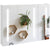Armoire Miroir Pour Salle de Bain avec LED Allumée.