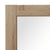 Zoom sur le cadre du Miroir Bois Brut.