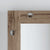 Détail de la fixation du Miroir Bois Brut.