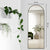 Dimensions détaillées du Grand Miroir Arrondi noir 63x181 cm, parfait pour un usage décoratif et fonctionnel.