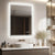 Miroir 60x80 salle de bain avec éclairage LED dimmable
