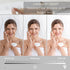 Miroir de maquillage LED avec luminosité réglable par commande tactile pour un éclairage sur-mesure.