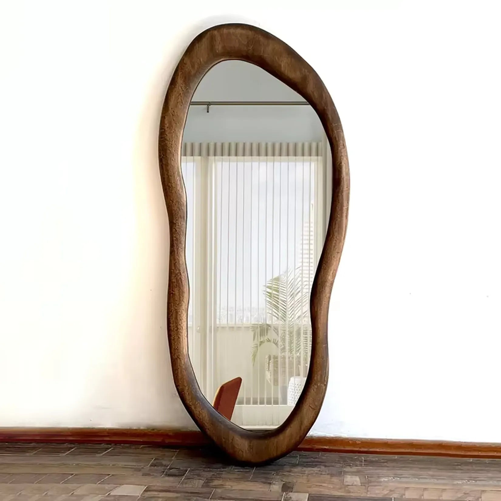 Miroir Entrée Organique Amazonia Bois 70x160 cm.