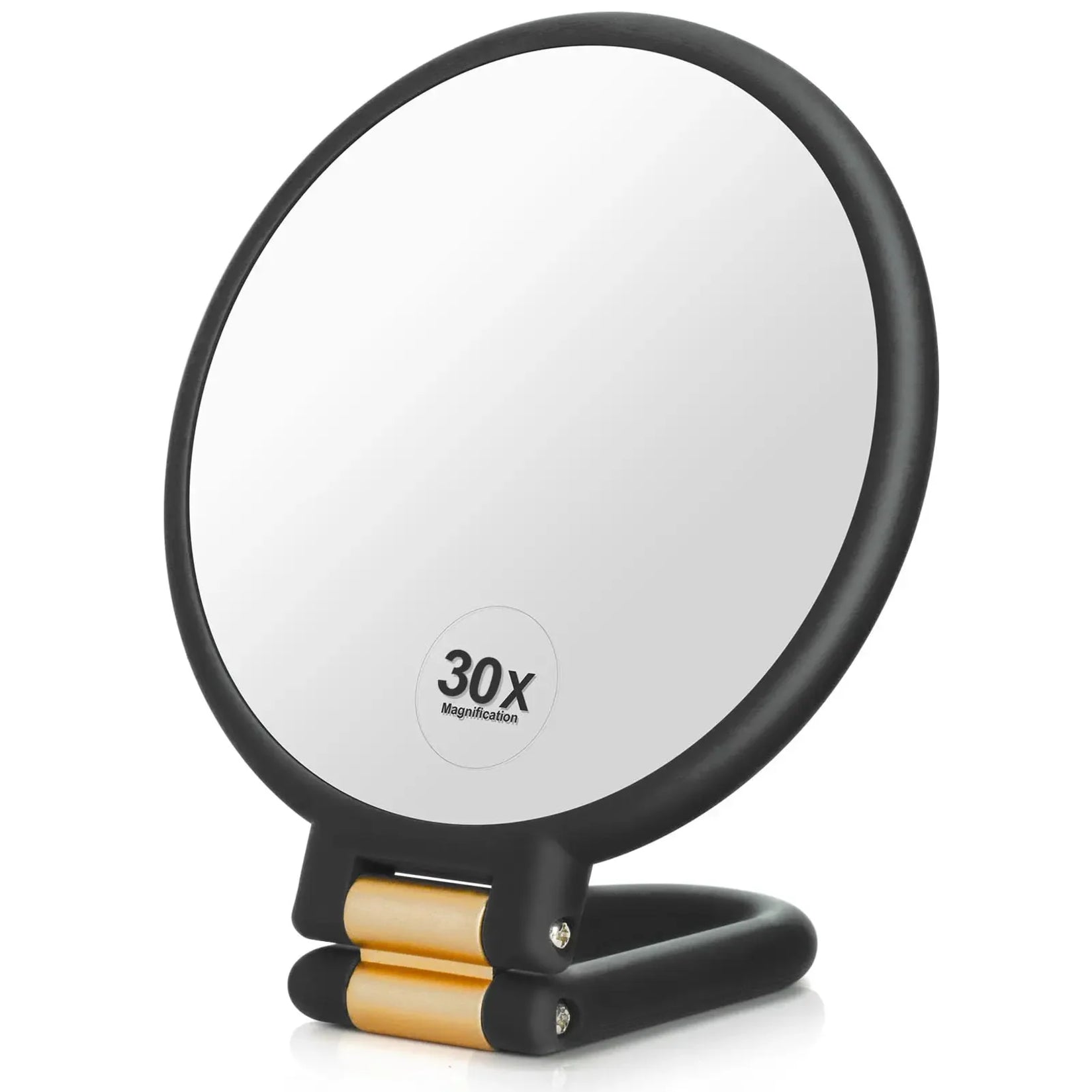 Miroir grossissant pour maquillage grossissement 30X sur pied.