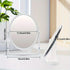 Miroir grossissant x7 avec des dimensions compactes, parfait pour les petits espaces.