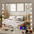 Miroir lumineux maquillage professionnel avec fonction Bluetooth pour écouter de la musique en maquillant.