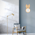 Miroir oreille lapin dans un intérieur scandinave minimaliste.