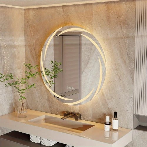 SIRHONA Suspendue De Salle De Bain Avec LED Miroir Noir 65x60x13cm Anti Buee Tactile Miroir Avec Armoire De Rangement 99928658 SIRHONA Suspendue De Salle De Bain Avec LED Miroir Noir 65x60x13cm Anti Buee Tactile Miroir Avec Armoire De Rangement 99928658