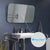 Miroir simple salle de bain 100 cm avec technologie Pure Clear™ pour une résistance accrue à la corrosion et une durabilité optimale.