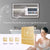 V miroir salle de bain avec connexion Bluetooth pour musique et appels.